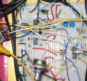 Breadboarded VCF-1